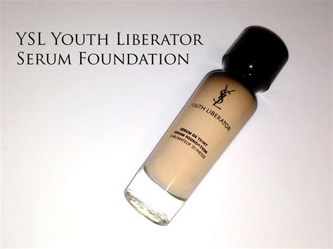 yves saint laurent forever youth liberator serum how to use|ysl youth liberator foundation reviews.